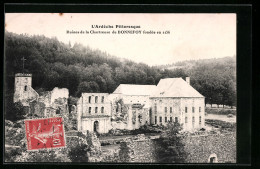 CPA Bonnefoy, Ruines De La Chartreuse  - Autres & Non Classés