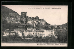 CPA Cruas, Le Chateau-Vue Gènèrale  - Other & Unclassified