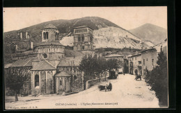 CPA Cruas, L`Èglise (Monument Historique)  - Other & Unclassified