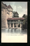 AK Chillon, Chateau De Chillon-Le Pont Bernois  - Andere & Zonder Classificatie