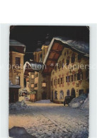 72300549 St Johann Tirol Ortspartie Bei Nacht Im Winter Gasthof Baeren St. Johan - Other & Unclassified