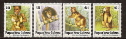 PAPUA NEW GUINEA 1994●Tree Kangaroos●●Baumkängurus Mi698-701 MNH - Papúa Nueva Guinea