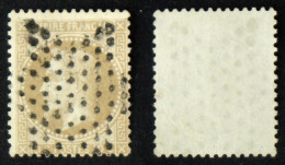 N° 28A 10c NAPOLEON LAURE TB Cote 20€ - 1863-1870 Napoleon III Gelauwerd