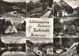 72299963 Ramsau Berchtesgaden Soleleitungsweg Zauberwald Hintersee Ramsau - Berchtesgaden