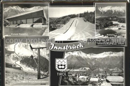 72299957 Innsbruck 9. Olympische Winterspiele  Eisstadion Bobbahn Sprungschanze  - Autres & Non Classés