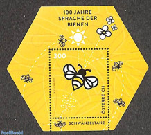 Austria 2023 100 Years 'Sprache Der Bienen' S/s, Mint NH, Nature - Performance Art - Bees - Dance & Ballet - Ungebraucht