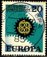 RFA Poste Obl Yv: 398 Mi:533 Europa Cept (TB Cachet Rond) - Usati