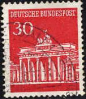 RFA Poste Obl Yv: 370 Mi:508 Brandenburgertor Berlin (Beau Cachet Rond) - Used Stamps