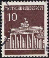 RFA Poste Obl Yv: 368 Mi:506 Brandenburgertor Berlin (cachet Rond) - Gebruikt
