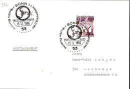 RFA Poste Obl Yv: 362 Mi:503 Rathaus Löwenberg Schlesien (TB Cachet à Date) Fdc Bonn 13-12-66 - 1961-1970