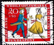 RFA Poste Obl Yv: 354 Mi:487 Wohlfahrtsmarke Aschenputtel (Beau Cachet Rond) - Usati