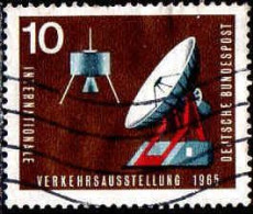 RFA Poste Obl Yv: 341 Mi:469 IVA München Satellite & Radar (Lign.Ondulées) - Used Stamps