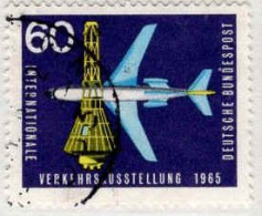 RFA Poste Obl Yv: 335 Mi:473 Verkehrsausstellung Boeing 720 (cachet Rond) - Used Stamps