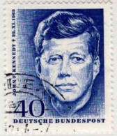 RFA Poste Obl Yv: 321 Mi:453 John Fitzgerald Kennedy (Beau Cachet Rond) - Used Stamps