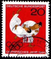 RFA Poste Obl Yv: 319 Mi:451 Olympisches Jahr Judo (Beau Cachet Rond) - Used Stamps