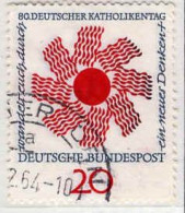 RFA Poste Obl Yv: 309 Mi:444 80.Deutscher Katholikentag (Beau Cachet Rond) - Used Stamps
