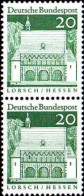 RFA Poste N** Yv: 392 Mi:491 Lorsch Hessen Torhalle (Paire) - Unused Stamps