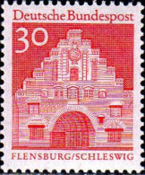 RFA Poste N** Yv: 386 Mi:493 Nordertor Flensburg Schleswig - Unused Stamps