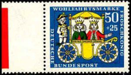 RFA Poste N** Yv: 383 Mi:526 Wohlfahrtsmarke Froschkönig Bord De Feuille - Unused Stamps