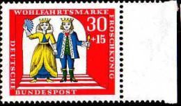 RFA Poste N** Yv: 382 Mi:525 Wohlfahrtsmarke Froschkönig (Bord De Feuille) - Unused Stamps
