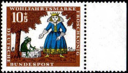 RFA Poste N** Yv: 380 Mi:523 Wohlfahrtsmarke Froschkönig (Bord De Feuille) - Unused Stamps