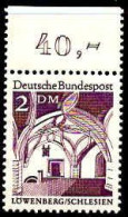 RFA Poste N** Yv: 362 Mi:503 Rathaus Löwenberg Schlesien Bord De Feuille - Unused Stamps