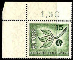 RFA Poste N** Yv: 350 Mi:483 Europa Cept Branche D'olivier Coin De Feuille - Unused Stamps
