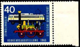 RFA Poste N** Yv: 344 Mi:472 IVA München Locomotives Bord De Feuille - Unused Stamps