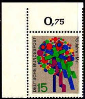 RFA Poste N** Yv: 336 Mi:475 1.Mai Coin De Feuille - Unused Stamps