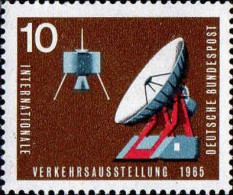 RFA Poste N** Yv: 341 Mi:469 IVA München Satellite & Radar - Unused Stamps