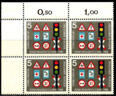 RFA Poste N** Yv: 340 Mi:468 IVA München Panneaux Routiers Bloc De 4 CdF - Unused Stamps