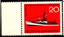 RFA Poste N** Yv: 339 Mi:478 Deutsche Seenotrettungsdients Bord De Feuille - Ungebraucht