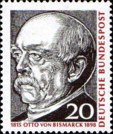 RFA Poste N** Yv: 334 Mi:463 Otto Von Bismarck - Unused Stamps
