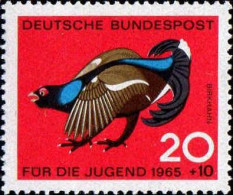 RFA Poste N** Yv: 332 Mi:466 Für Die Jugend Birkhahn - Unused Stamps