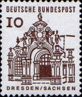 RFA Poste N** Yv: 322 Mi:454 Pavillon Des Remparts Dresden - Unused Stamps