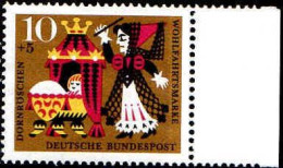 RFA Poste N** Yv: 315 Mi:447 Wohlfahrtsmarke Dornröschen Bord De Feuille - Unused Stamps