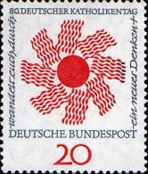 RFA Poste N** Yv: 309 Mi:444 80.Deutscher Katholikentag - Unused Stamps
