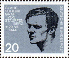 RFA Poste N** Yv: 304 Mi:438 Klaus Schenk Graf V.Staufenberg - Unused Stamps