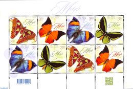 Poland 2024 Butterflies M/s, Mint NH, Nature - Butterflies - Unused Stamps