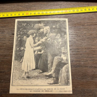 1930 GHI29 FETE DES ROSATI D'ARTOIS LA REMISE DE LA ROSE AU PEINTRE CHARLES HOLLART Marcel Batilliat - Verzamelingen