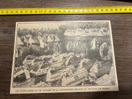 1930 GHI29 FUNÉRAILLES DE 102 VICTIMES DE LA CATASTROPHE MINIÈRE DE NEURODE, EN SILESIE - Sammlungen