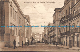R165356 Lisboa. Rua Da Escola Politechnica - Monde