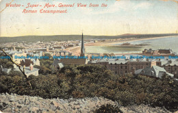 R165963 Weston Super Mare. General View From The Roman Encampment. Lance And Lan - Monde