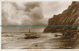 R164913 Beachy Head In A Storm. Showing Human Face. Eastbourne. Valentine. No 55 - Monde