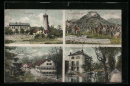 AK Weinsberg, Burg Weibertreu, Trappensee, Wartberg, Jägerhaus  - Other & Unclassified