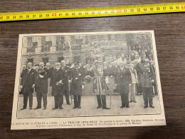 1930 GHI29 REVUE DU 14 JUILLET A PARIS Tardieu, Bouisson, Doumer Prince Japonais Takamatsu De Monaco Bey De Tunis, - Sammlungen