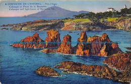 R165391 Corniche De L Esterel. Calanque And Light House Of Baumette. LL - Monde