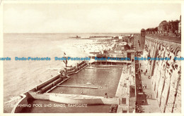 R165992 Swimming Pool And Sands. Ramsgate. Valentine. Phototype - Monde