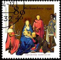 RFA Poste Obl Yv:1602/1603 Weihnachten Tableaux De Hans Memling (Beau Cachet Rond) (Thème) - Kerstmis