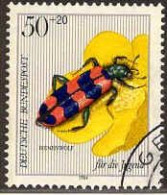 RFA Poste Obl Yv:1034/1037 Für Die Jugend Insectes  (Beau Cachet Rond) (Thème) - Sonstige & Ohne Zuordnung